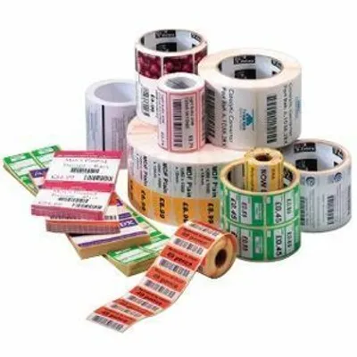 Produktbild von Zebra Z-Select 2000T, Weiß, Selbstklebendes Druckeretikett, Papier, Wärmeübertragung, 5,1 cm, 2,5 cm