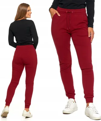 Produktbild von Damen Sweatpants mit elastischem Kordelzug Modisch Bequem MORAJ L