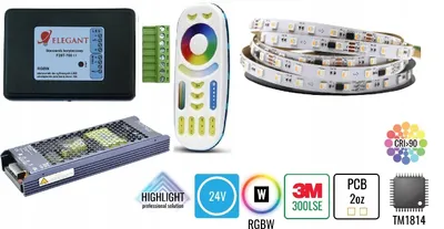 Produktbild von StudioLed TM1814 RGBW LED-Streifen 30m 24V mit Rolleffekt