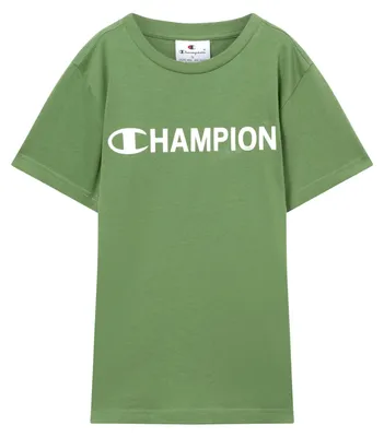 Produktbild von Champion Legacy Jungen T-Shirt mit Rundhalsausschnitt, Größe XXS, Grün, grün, XX