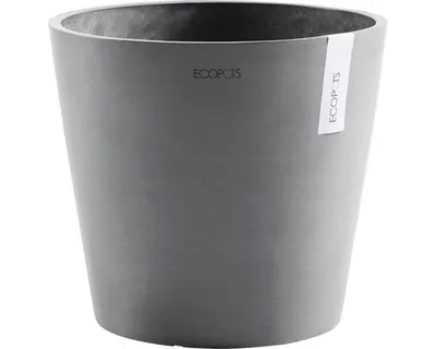 Obrázek produktu pro Výsadbový květináč Ecopots Amsterdam plastový Ø 40 cm V 35 cm šedý