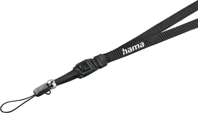 Immagine prodotto di Hama 00027838 Cinghia per fotocamera con chiusura a sgancio rapido nera