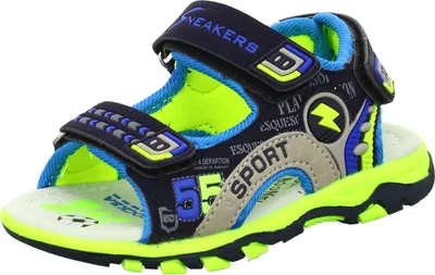 Produktbild von Sneakers Jungen-Sandalette Blau , Farbe:blau, EU Größe:28