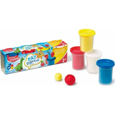 Immagine prodotto di Maped 907200 Maped Creativ la mia prima pasta da gioco, set di 4 pezzi