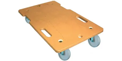 Immagine prodotto di Rullo di trasporto con rotelle BS D.75mm 150kg L600mm L350mm HO con impugnatura incassata - A.-ROLLER.350