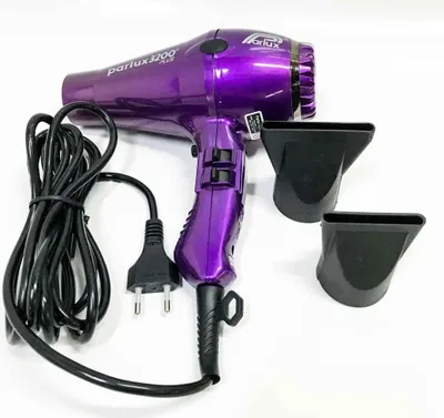 Produktbild von Parlux 3200 Plus, 71 m³/h, Violett, Einfarbig, Hängeschlaufe, 3,3 m, 1900 W
