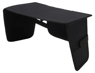 Immagine prodotto di Protezione solare per laptop, multifunzionale, regolabile, universale, pieghevole, copertura parasole per uso esterno, nero, M: adatta per schermi da 13–14 pollici