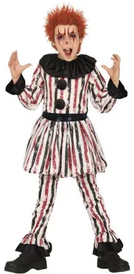 Obrázok produktu pre Strašidelný kostým Klaun – hrôza na Halloween 2026 pre chlapcov