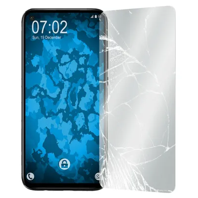 Produktbild von 2er-Pack PhoneNatic Glas-Folie klar  kompatibel mit Huawei Mate 30 Lite - Panzerglas für Mate 30 Lite