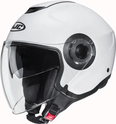 Zdjęcie produktu dla Kask HJC i40N Solid półmatowy biały jet L