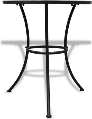 Produktbild von vidaXL Bistrotisch Blau und Weiß 60 cm Mosaik