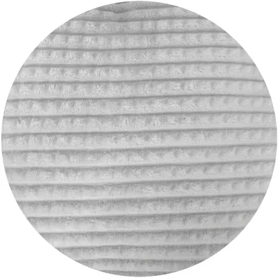 Imagen del producto de Cojín decorativo "Kuschel" (jacquard/franela), 45x45 cm - Gris claro