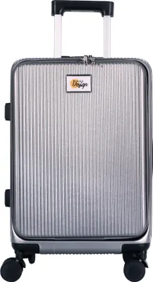 Produktbild von Biggdesign Moods Up Koffer 20 Zoll, USB, Silber