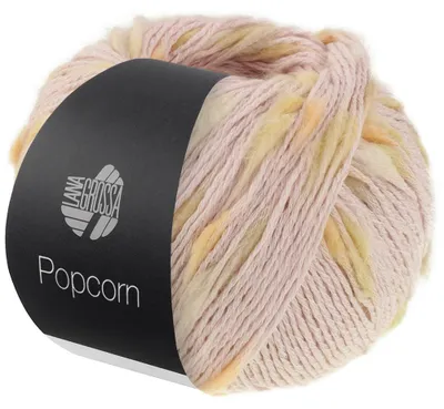 Produktbild von Lana Grossa - Popcorn 0004 pastellrosa zartgelb hellgrau pfirsich