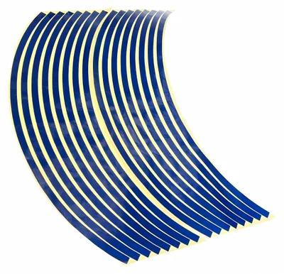 Produktbild von Reflektierende Fahrradbänder - blau, AG555A