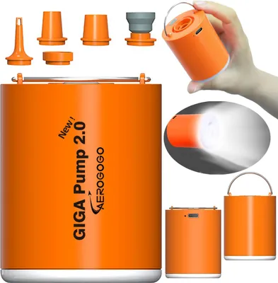 Obrázek produktu pro AEROGOGO GIGA PUMP 2.0 NOVÉ TURISTICKÉ ČERPADLO PRO MATERIÁLY Vakuové čerpadlo