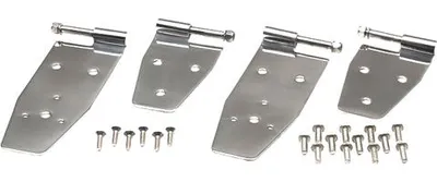 Obrázok produktu pre Sada 4 ks pántov dverí z nehrdzavejúcej ocele Jeep Wrangler YJ r. 94-95