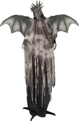 Produktbild von Halloween Standfigur Drache Animiert | 175 cm