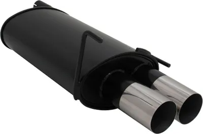 Produktbild von Novus Sportendschalldämpfer für Mercedes C-Klasse (W202) 2 x 90mm RL-Design