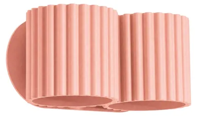 Obrázok produktu pre Nástenné svietidlo AURA 2 broskyňová G9 2xG9  8W hliník 10x12x21cm Sollux Lighting