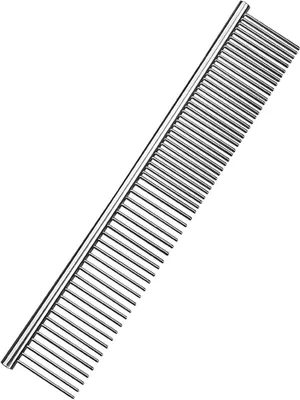 Produktbild von Go Go Gadget – Hundekamm aus Edelstahl – Metallkamm fein und grob – 25 cm