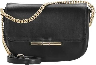 Produktbild von Seidenfelt Lesja Saddle - Umhängetasche S 24 cm (black/gold)