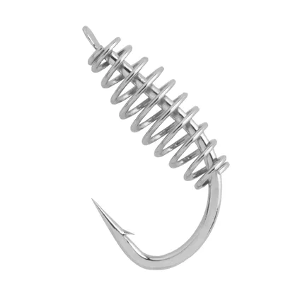 Produktbild von Gamakatsu Forelle LS-3610 Spirale 60cm - 10 gebundene Angelhaken, Hakengröße/Schnurdurchmesser:Gr. 8 / 0.20 mm