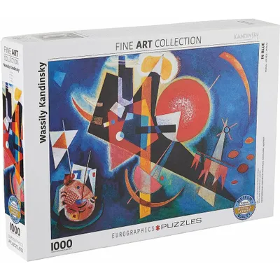 Image de EUROGRAPHICS Puzzle En bleu 1000 pièces