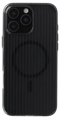 Imagen del producto de Funda trasera Accezz Lite con MagSafe | Acanalada | iPhone 16 Pro - Transparente ahumado