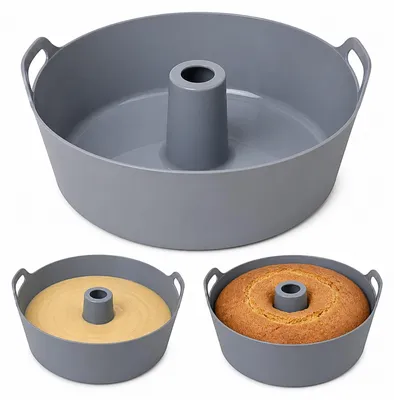 Productafbeelding van Siliconen bakvorm - Savarin - Ø 18 cm - Airfryer - BPA-vrij - Ovenbestendig tot 230 °C