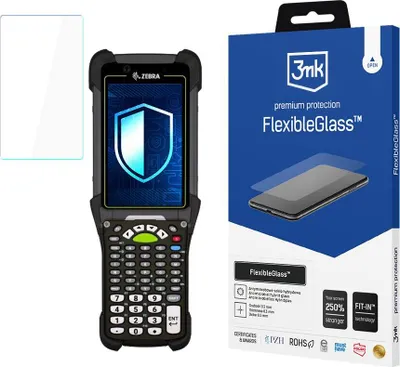 Produktbild von 3mk Display Hybridglas FlexibleGlass für Zebra MC92 0,3mm 7H