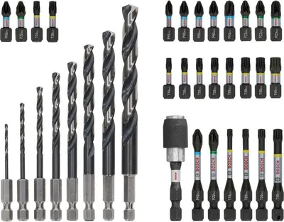 Produktbild von PRO Impact Schrauberbits und Metallbohrer Set, 35-tlg.