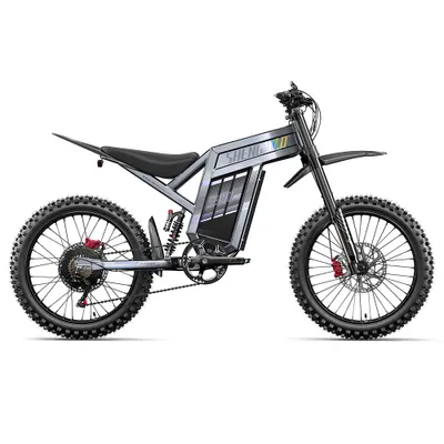 Produktbild von SHENGMILO S900 PRO All-Terrain Elektro-Mountainbike,60V35AH,150N·M,19-Zoll,Shimano der Stufe 7,80-100KM