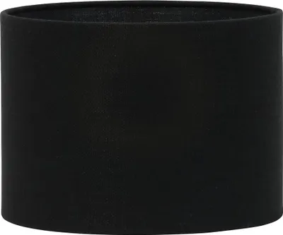 Immagine prodotto di Light & Living - Cilindro paralume Livigno - Nero - Ø30x21cm - Paralume in tessuto per E27