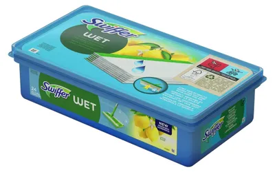 Productafbeelding van Vochtige vloerdoekjes met citrusgeur, 24 stuks