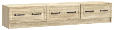 Obrázek produktu pro vidaXL TV skříňka Sonoma dub 147 x 34,5 x 27 cm dřevotřísková deska
