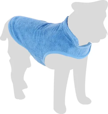 Produktbild von Flamingo Bademantel Nemo blau, Rückenlänge: 30 cm