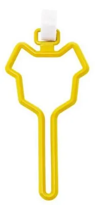 Produktbild von Hundeabfallsackhalter mit Klipschließe, handsfree Abfallhalter mit verstellbarer Riemenhalterung.