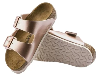Produktbild von Birkenstock - "Arizona" Sandalen für Kinder PP10825 (39 EU) (Pink)