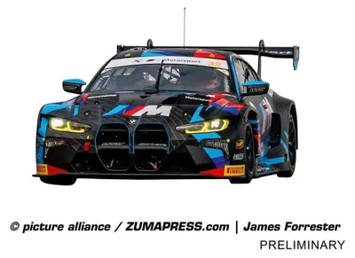 Immagine prodotto di Macchina da corsa BMW M4 GT3, modello in scala – Team BMW M-Team WRT, numero 32