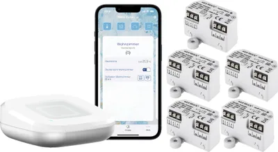 Produktbild von HOMEMATIC IP Rollladenaktor Unterputz + Accesspoint 2