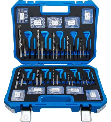 Image de BGS 9483 Kit de réparation de filetages M5-M12 1/4"-1/2", 320 pièces