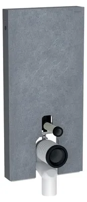 Produktbild von Geberit Monolith Sanitärmodul für Stand-WC, 101 cm, Frontverkleidung aus Steinzeug