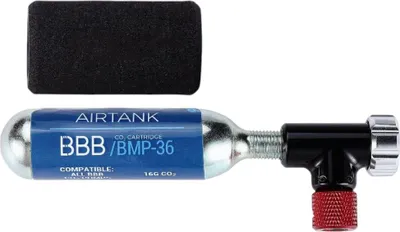 Obrázok produktu pre BBB EasyAir + Cartridge Black CO2 pumpa