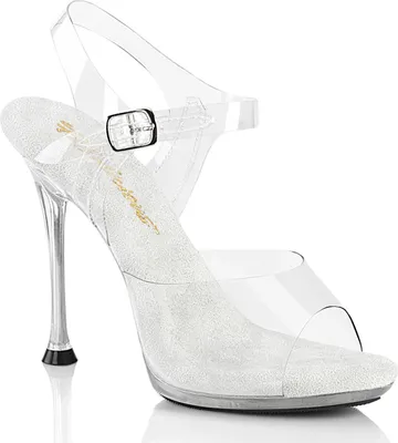 Produktbild von CUPID-408 Fabulicious y elegante Damen High Heels transparente Sandaletten