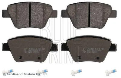 Produktbild von BLUE PRINT Bremsbeläge Satz Hinten für VW GOLF VI (5K1) ADV184218