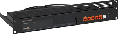 Zdjęcie produktu dla Rackmount.IT RM-CR-T1, Mocowanie na firewall, Czarny, 1 szt.