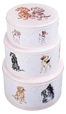Produktbild von Hannah Dale Kuchenform "A Dog's Life", Durchmesser 250 mm, 225 mm und 195 mm