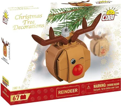 Produktbild von COBI Red-nosed reindeer, Bausteine, 5 Jahr(e), 67 Stück(e)