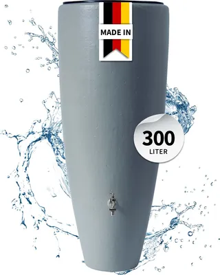 Produktbild von 2in1 Regentonne 300 ltr grau
